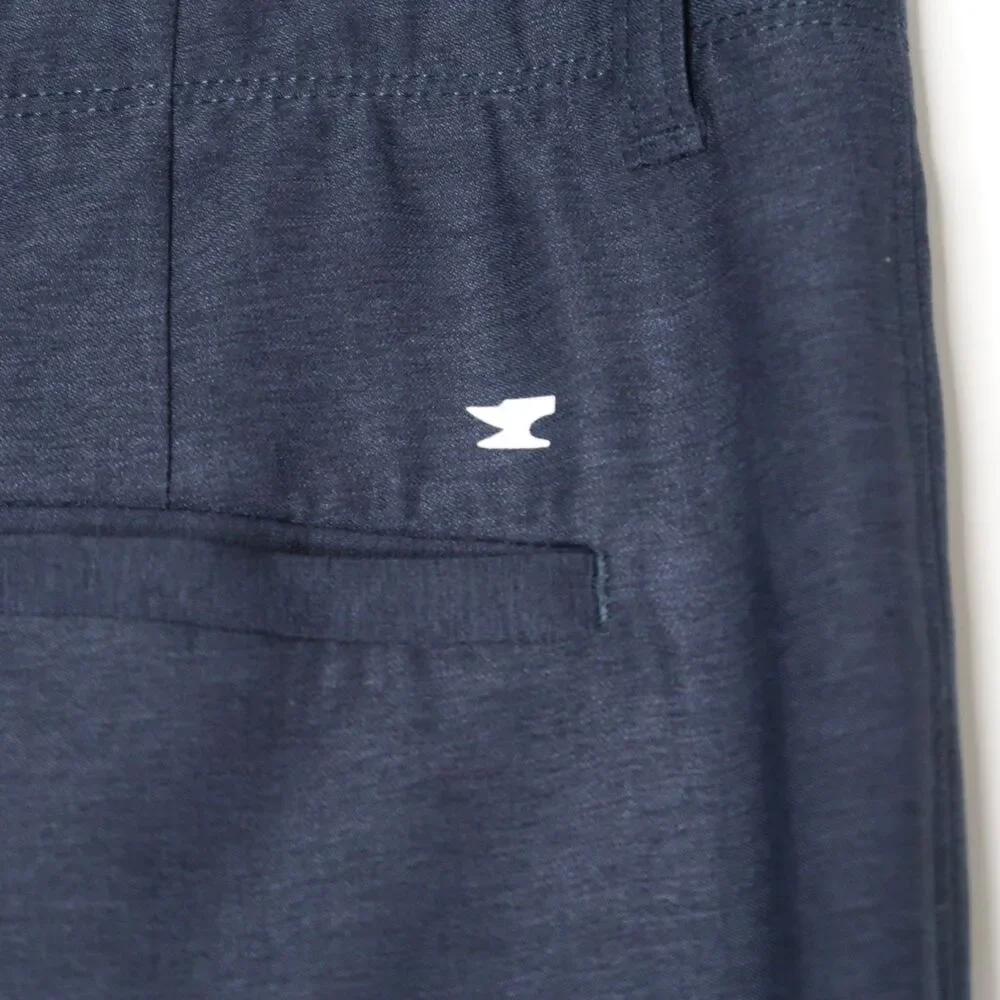 Haggar Mens H26 Pants Size‎ 33x32 Blue Active Stretch Active Fit